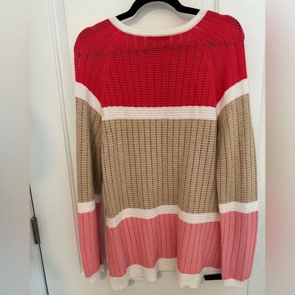 Color block knit top - Picture 2 of 4